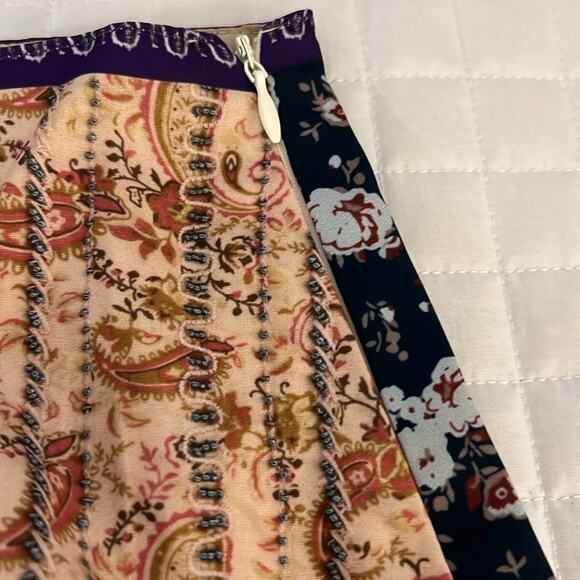 NWT REVOLVE & ANTRHOPOLOGIE lovers COMMENSE scarf mini wrap look skirt L - Picture 4 of 8